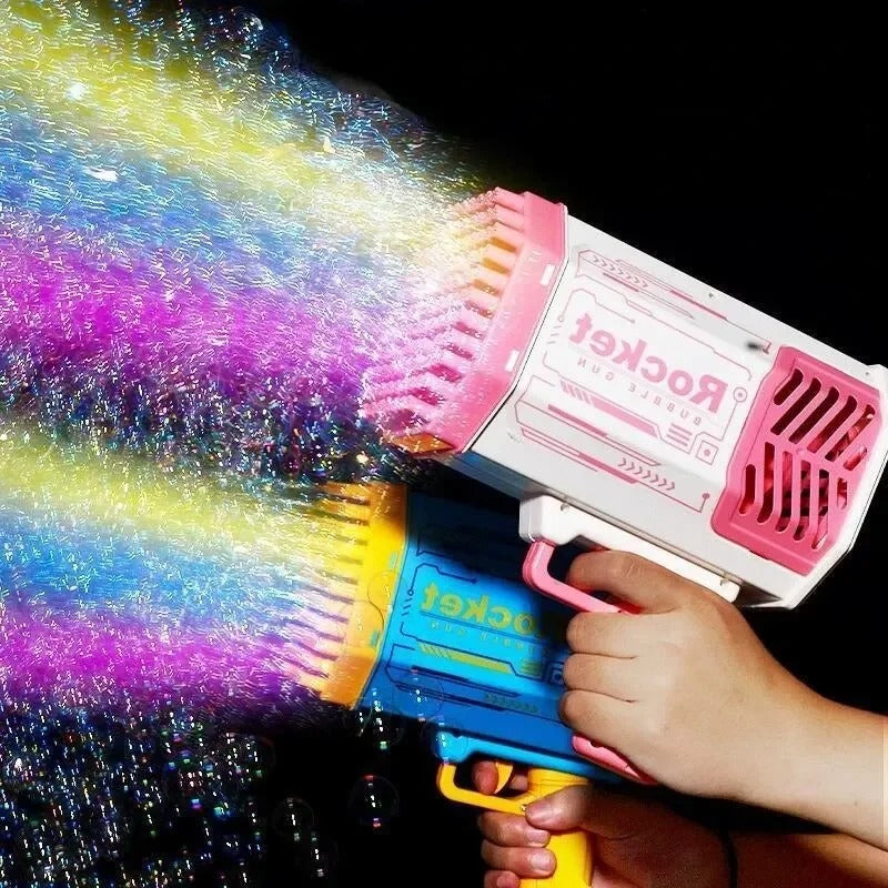 LED Rocket Bubble Gun