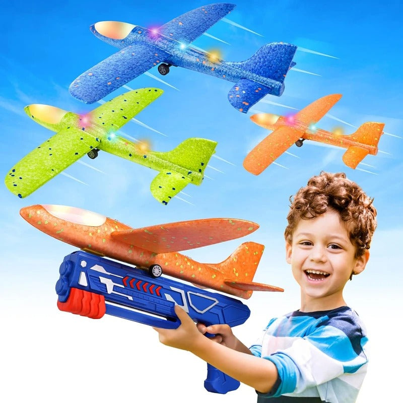 LED Airplane Launcher