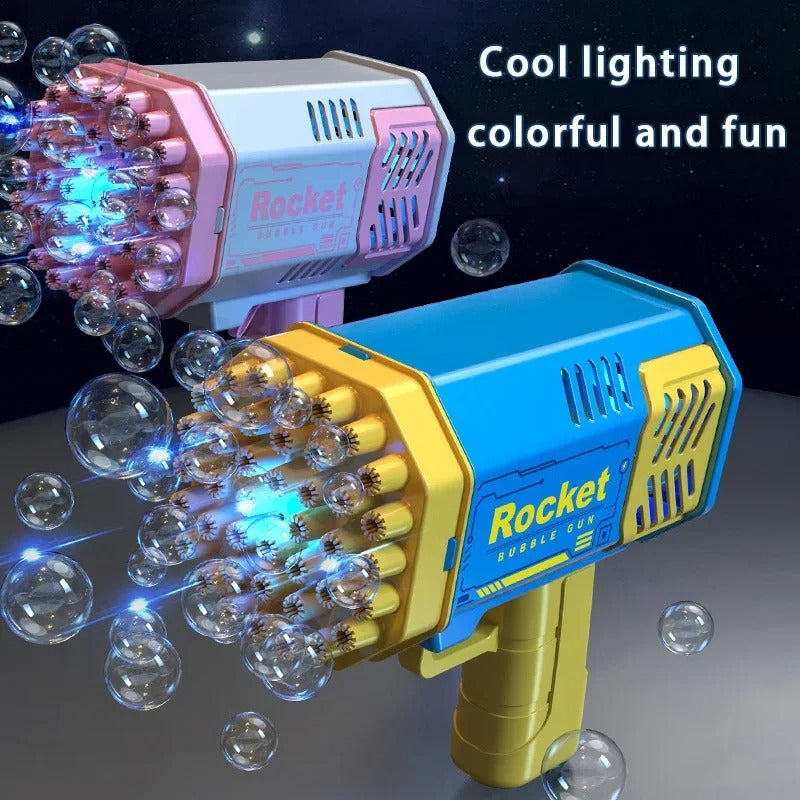 LED Rocket Bubble Gun