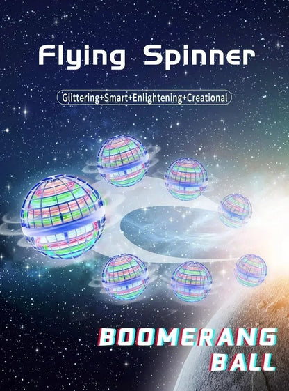 Flying Boomerang Ball