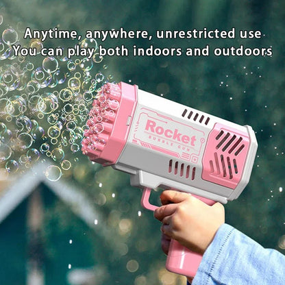 LED Rocket Bubble Gun